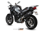 MIVV B.008 BMW F 800 R / GT (09/20) Slip-on Exhaust "Speed Edge" (black; approved) – Accessories in the 2WheelsHero Motorcycle Aftermarket Accessories and Parts Online Shop