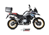 MIVV B.033 BMW F 850 GS (2018+) Slip-on Exhaust "Dakar" (black; approved) – Accessories in the 2WheelsHero Motorcycle Aftermarket Accessories and Parts Online Shop