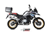 MIVV B.033 BMW F 850 GS (2018+) Slip-on Exhaust "Dakar" (stainless steel; approved) – Accessories in the 2WheelsHero Motorcycle Aftermarket Accessories and Parts Online Shop