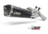 MIVV B.037 BMW F 900 XR (2025+) Slip-on Exhaust "Delta Race" (black; approved) – Accessories in the 2WheelsHero Motorcycle Aftermarket Accessories and Parts Online Shop