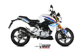 MIVV B.032 BMW G 310 R (2018+) Full System Exhaust "GP Pro" (carbon; approved) – Accessories in the 2WheelsHero Motorcycle Aftermarket Accessories and Parts Online Shop