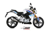 MIVV B.032 BMW G 310 R (2018+) Full System Exhaust "Delta Race" (stainless steel; approved) – Accessories in the 2WheelsHero Motorcycle Aftermarket Accessories and Parts Online Shop