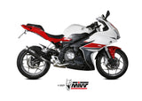 MIVV E.010 Benelli 302R (17/20) Slip-on Exhaust "GP-Pro" (carbon; approved) – Accessories in the 2WheelsHero Motorcycle Aftermarket Accessories and Parts Online Shop