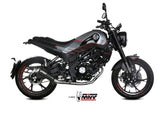 MIVV E.007 Benelli Leoncino 125 (2022+) Full System Exhaust "X-M1" (black; approved) – Accessories in the 2WheelsHero Motorcycle Aftermarket Accessories and Parts Online Shop