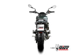 MIVV E.011 Benelli Leoncino 800 Trail (2022+) Slip-on Exhaust "X-M1" (black; approved) – Accessories in the 2WheelsHero Motorcycle Aftermarket Accessories and Parts Online Shop