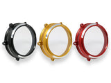CA210 - CNC RACING Ducati Streetfighter V4 (2023+) Clear Clutch Cover (bi-color) – Accessories in the 2WheelsHero Motorcycle Aftermarket Accessories and Parts Online Shop