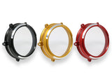 CA210S - CNC RACING Ducati Panigale V4 (2018+) Oil Bath Clear Clutch Cover (bi-color) – Accessories in the 2WheelsHero Motorcycle Aftermarket Accessories and Parts Online Shop