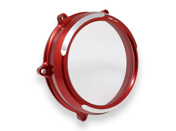 CA210S - CNC RACING Ducati Panigale V4 (2018+) Oil Bath Clear Clutch Cover (bi-color) – Accessories in the 2WheelsHero Motorcycle Aftermarket Accessories and Parts Online Shop
