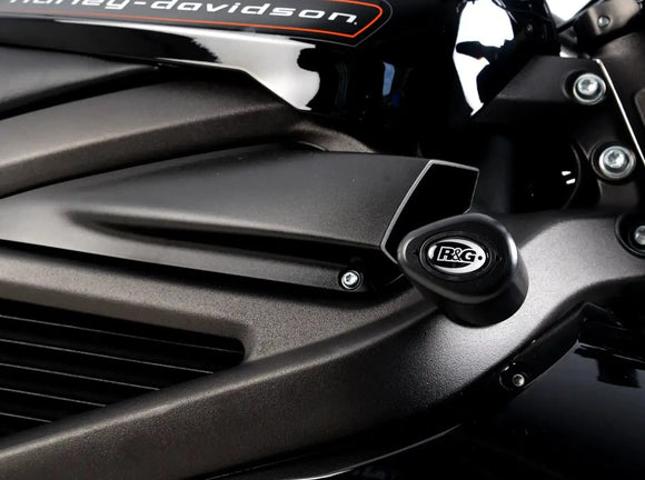 CP0555 - R&G RACING Harley-Davidson LiveWire (2019+) Frame Crash Protection Sliders 