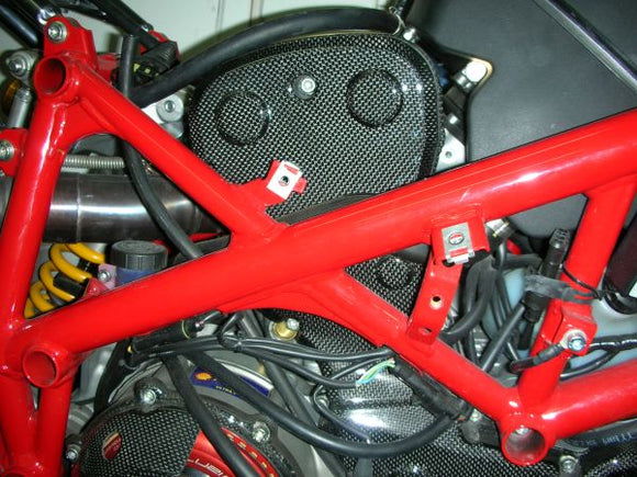 CARBONVANI Ducati Superbike 848 / Evo (08/13) Carbon Engine Belt Cover Guard (upper) – Accessories in the 2WheelsHero Motorcycle Aftermarket Accessories and Parts Online Shop