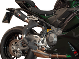 QD EXHAUST Ducati Panigale V2 (2025+) Dual Slip-on Exhaust "Gunshot Dark Matter" – Accessories in the 2WheelsHero Motorcycle Aftermarket Accessories and Parts Online Shop