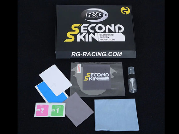 DSP-CFM-002 - R&G RACING CFMoto 700CL-X Heritage / Sport / Adventure Dashboard Screen Protector Kit