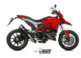 MIVV D.043 Ducati Hypermotard 939 (16/18) Slip-on Exhaust "Delta Race" (black; approved) – Accessories in the 2WheelsHero Motorcycle Aftermarket Accessories and Parts Online Shop