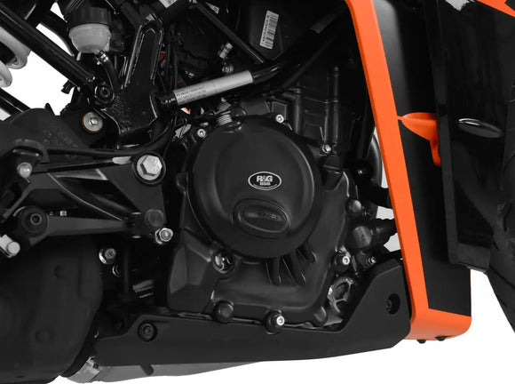KEC0161 - R&G RACING KTM 390 / RC 390 / Husqvarna 401 (2020+) Engine Case Covers Protection Kit (2 pcs, racing)