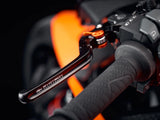 EVOTECH KTM 1390 Super Duke R / Evo (2024+) Handlebar Lever Set "Evo" (folding; long)