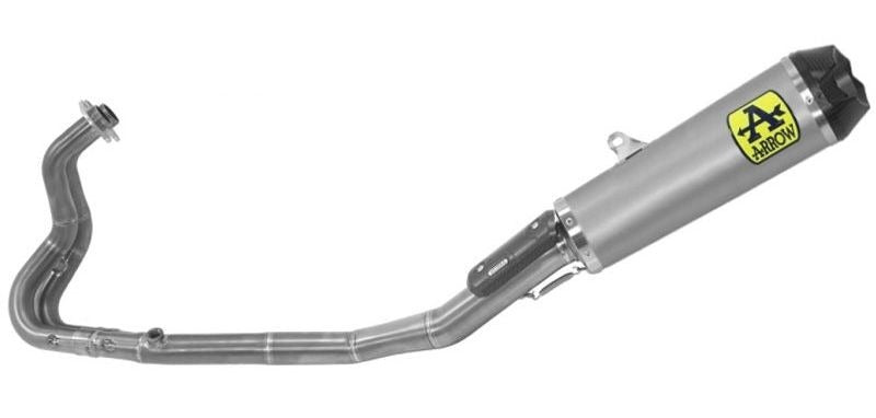 Ninja400 ARROW マフラー ARROW KAWASAKI NINJA 400 Titanium Full Exhaust System (racing