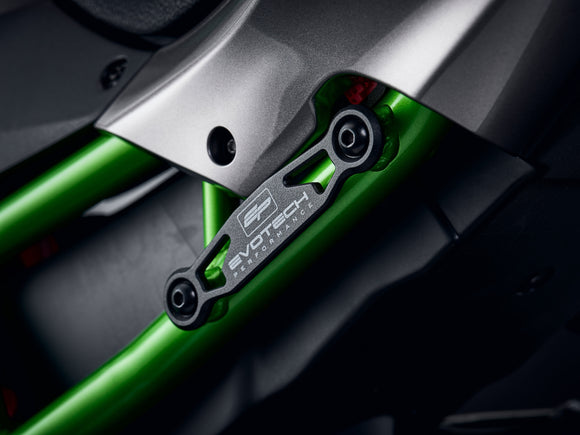 EVOTECH Kawasaki Z H2 (2020+) Footrest Blanking Plates Kit