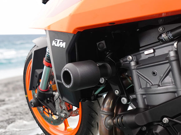 EVOTECH KTM 990 Duke (2024+) Frame Crash Protection Sliders – Accessories in the 2WheelsHero Motorcycle Aftermarket Accessories and Parts Online Shop