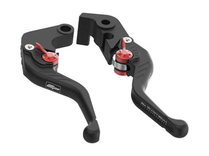 EVOTECH Aprilia Dorsoduro 750 / 900 / Shiver 900 / SL 750 (07/21) Handlebar Lever Set "Evo" (short) – Accessories in the 2WheelsHero Motorcycle Aftermarket Accessories and Parts Online Shop