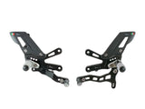 LIGHTECH FTRAP006 Aprilia RSV4 / Tuono V4 (2017+) Adjustable Rearsets (fixed footpegs; reverse shifting) – Accessories in the 2WheelsHero Motorcycle Aftermarket Accessories and Parts Online Shop