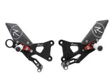 LIGHTECH FTRBM001R BMW S1000R / S1000RR / HP4 Adjustable Rearsets (R version) – Accessories in the 2WheelsHero Motorcycle Aftermarket Accessories and Parts Online Shop