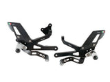 LIGHTECH FTRDU012W Ducati Panigale V4 / Streetfighter V4 (18/24) Adjustable Rearsets (fold up footpegs) – Accessories in the 2WheelsHero Motorcycle Aftermarket Accessories and Parts Online Shop