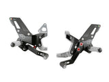LIGHTECH FTRDU014 Ducati Panigale V2 / 1299 / 899 / 1199 (12/24) Adjustable Rearsets (fixed footpegs; track use) – Accessories in the 2WheelsHero Motorcycle Aftermarket Accessories and Parts Online Shop