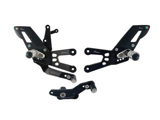 LIGHTECH FTRHO014W Honda CBR600RR (2007+) Adjustable Rearsets (fold up footpegs) – Accessories in the 2WheelsHero Motorcycle Aftermarket Accessories and Parts Online Shop