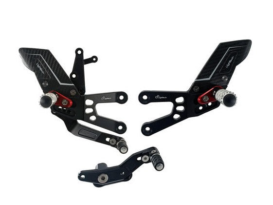 LIGHTECH FTRHO014R Honda CBR600RR (2007+) Adjustable Rearsets (R version) – Accessories in the 2WheelsHero Motorcycle Aftermarket Accessories and Parts Online Shop