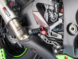 LIGHTECH FTRKA006W Kawasaki ZX-10R (16/20) Adjustable Rearsets (fold up footpegs) – Accessories in the 2WheelsHero Motorcycle Aftermarket Accessories and Parts Online Shop