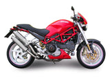 SPARK GDU0823 Ducati Monster S4R / S4RS (06/08) Titanium Slip-on Exhaust "Round" (EU homologated; 45° lateral mounting)