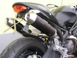 SPARK GDU0826S Ducati Monster 1100 / 796 / 696 Exhaust Silencers "Round" (EU homologated)