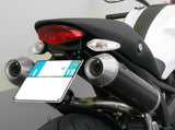 SPARK GDU0826S Ducati Monster 1100 / 796 / 696 Exhaust Silencers "Round" (EU homologated)