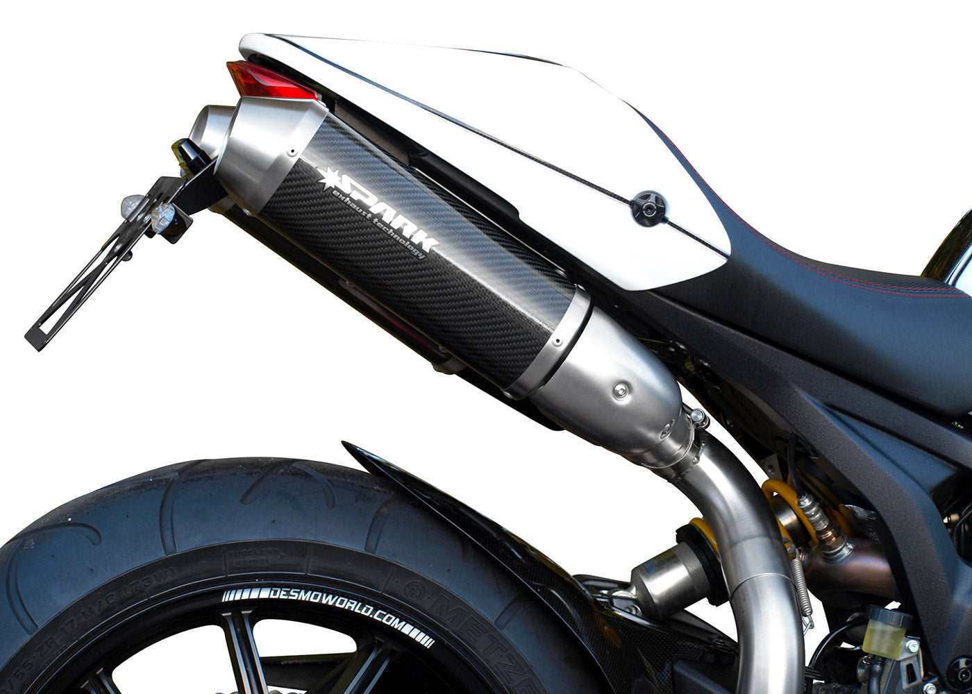 SPARK Ducati Monster 1100 Evo Semi-full Exhaust System 