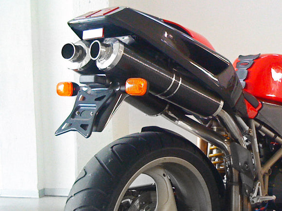 SPARK GDU1105 Ducati Superbike 916 / 996 / 998 Dual Slip-on Exhaust 