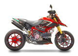 SPARK GDU1802 Ducati Hypermotard 1100 / Evo (07/12) Slip-on Exhaust "Oval" (EU homologated)