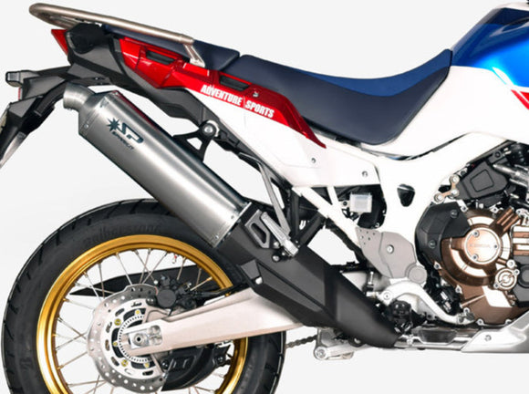 SPARK GHO1701 Honda CRF1000L Africa Twin (16/19) Slip-on Exhaust 