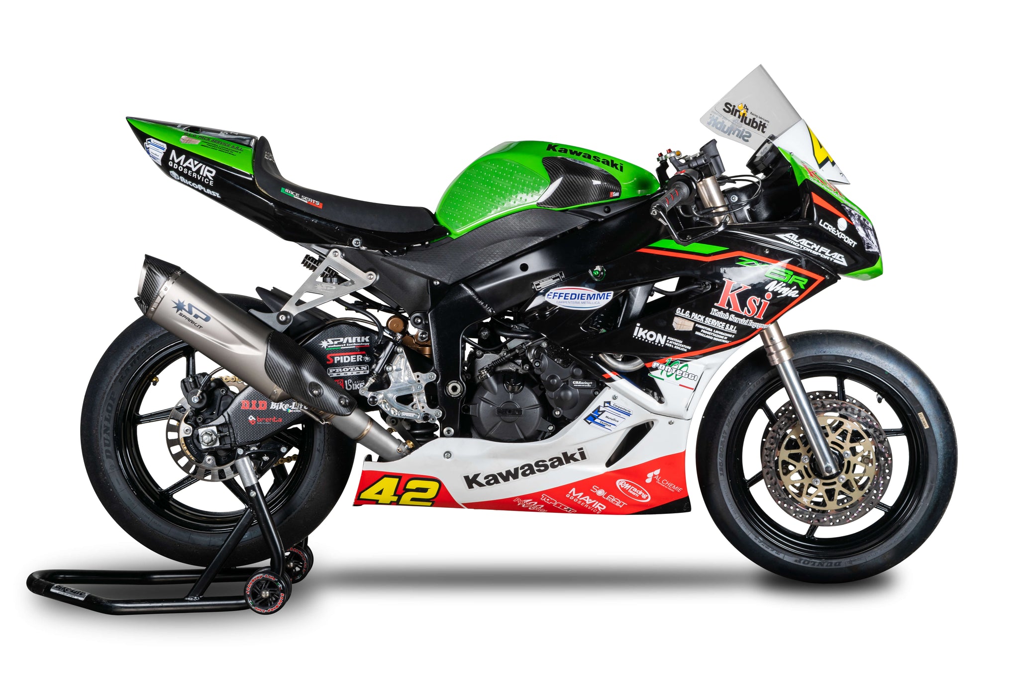 SPARK GKA8829 Kawasaki ZX-6R (2009+) Full Titanium Exhaust System