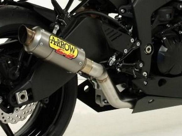 ARROW 71005GP Kawasaki ZX-6R (09/12) Titanium Slip-on Exhaust 