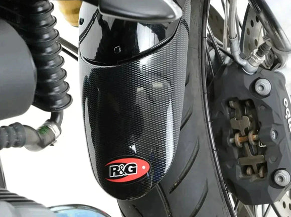 FERG0340 - R&G RACING Kawasaki VN900 Vulcan Custom (2007+) Front Fender Extender (stile svasato)
