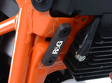 EH0079 - R&G RACING KTM 125 Duke (17/23) Exhaust Hanger & Blanking Plate Kit