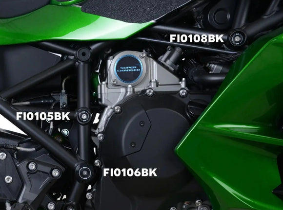 FI0107 - R&G RACING Kawasaki Ninja H2 / H2R / H2 SX Lower Frame Plug (left side)