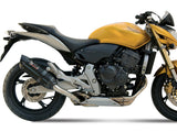 MIVV H.038 HONDA Hornet 600 ( 2007 / 13 ) Slip on Exhaust "Suono" (black; approved) – Accessories in the 2WheelsHero Motorcycle Aftermarket Accessories and Parts Online Shop