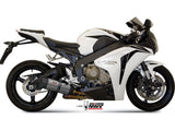 MIVV H.039 HONDA CBR 1000 RR ( 2008 - 13 ) Slip On Exhaust "Suono" (stainless steel; not approved) – Accessories in the 2WheelsHero Motorcycle Aftermarket Accessories and Parts Online Shop