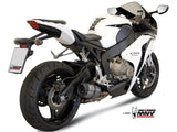 MIVV H.039 HONDA CBR 1000 RR ( 2008 - 13 ) Slip On Exhaust "Suono" (stainless steel; not approved) – Accessories in the 2WheelsHero Motorcycle Aftermarket Accessories and Parts Online Shop