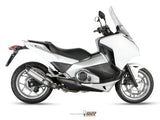 MIVV H.046 HONDA Integra 700 ( 2012 - 13 ) Slip on Exhaust "Suono" (stainless steel; approved) – Accessories in the 2WheelsHero Motorcycle Aftermarket Accessories and Parts Online Shop