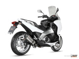MIVV H.046 HONDA Integra 700 ( 2012 - 13 ) Slip on Exhaust "Suono" (stainless steel; approved) – Accessories in the 2WheelsHero Motorcycle Aftermarket Accessories and Parts Online Shop