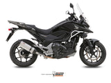 MIVV H.046 HONDA NC 750 S / X ( 2014 - 15 ) Slip on Exhaust "Suono" (stainless steel; approved) – Accessories in the 2WheelsHero Motorcycle Aftermarket Accessories and Parts Online Shop