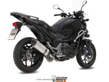 MIVV H.046 HONDA NC 750 S / X ( 2014 - 15 ) Slip on Exhaust "Suono" (stainless steel; approved) – Accessories in the 2WheelsHero Motorcycle Aftermarket Accessories and Parts Online Shop