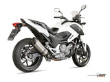 MIVV H.046 HONDA NC 700 S / X ( 2012 / 14 ) Slip on Exhaust "Suono" (stainless steel; approved) – Accessories in the 2WheelsHero Motorcycle Aftermarket Accessories and Parts Online Shop